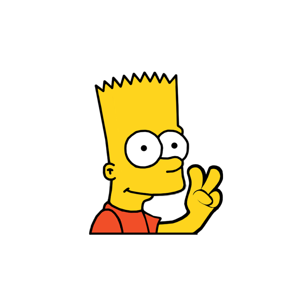 "BART" SIMPSON WINDOW PEEKER