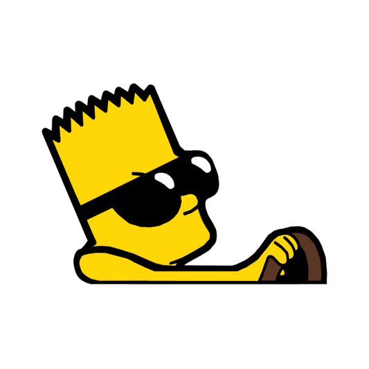 "BART" SIMPSON MOBBIN PEEKER