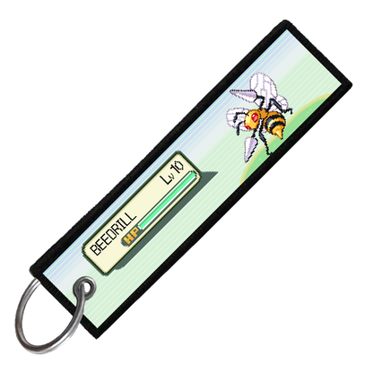"BEEDRILL BATTLE ENCOUNTER" CUSTOM KEY TAG