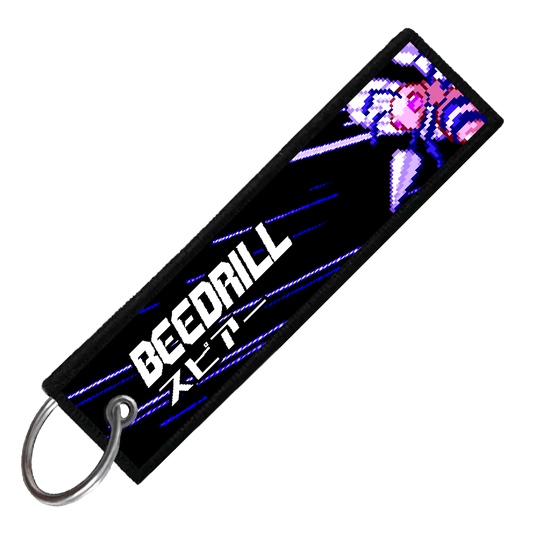 "JAPANESE BEEDRILL" CUSTOM KEY TAG