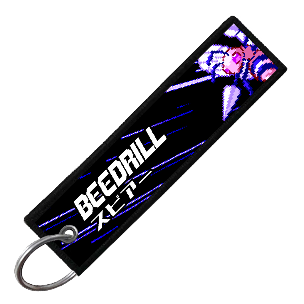 "JAPANESE BEEDRILL" CUSTOM KEY TAG