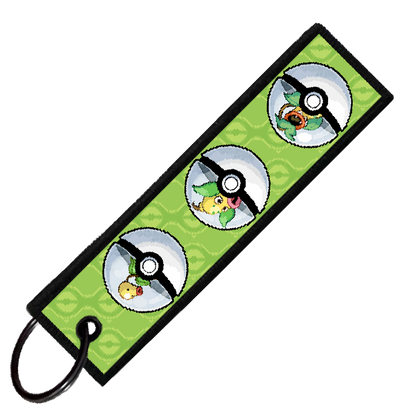 "BELLSPROUT POKEBALL EVO" CUSTOM KEY TAG