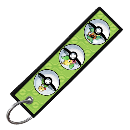 "BELLSPROUT POKEBALL EVO" CUSTOM KEY TAG
