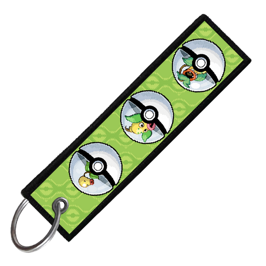 "BELLSPROUT POKEBALL EVO" CUSTOM KEY TAG