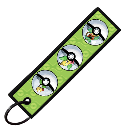 "BELLSPROUT POKEBALL EVO" CUSTOM KEY TAG