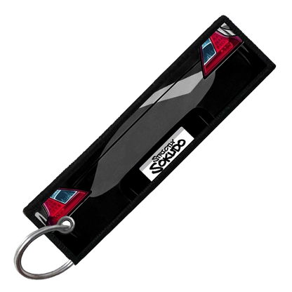"BLACK 370Z PORTRAIT" CUSTOM KEY TAG