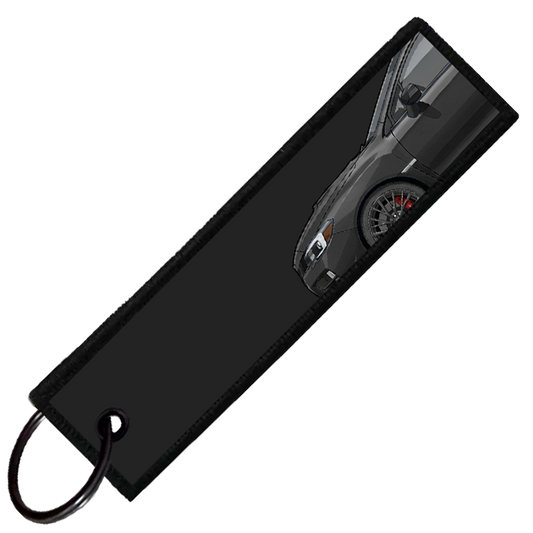 "BLACK WRX STI SIDE PROFILE" CUSTOM KEY TAG