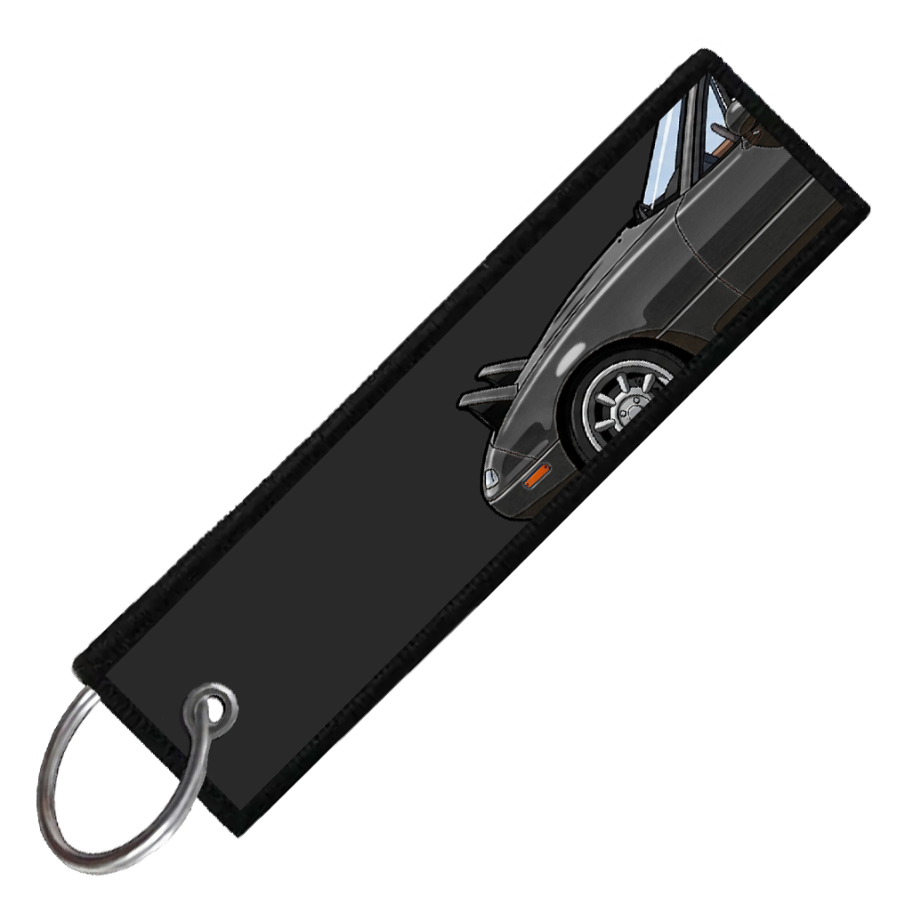 "BLACK MIATA SIDE PROFILE" CUSTOM KEY TAG