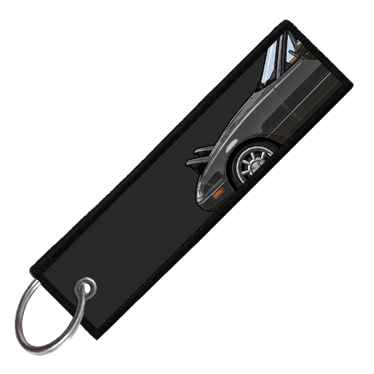 "BLACK MIATA SIDE PROFILE" CUSTOM KEY TAG