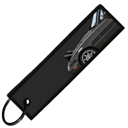"BLACK MIATA SIDE PROFILE" CUSTOM KEY TAG