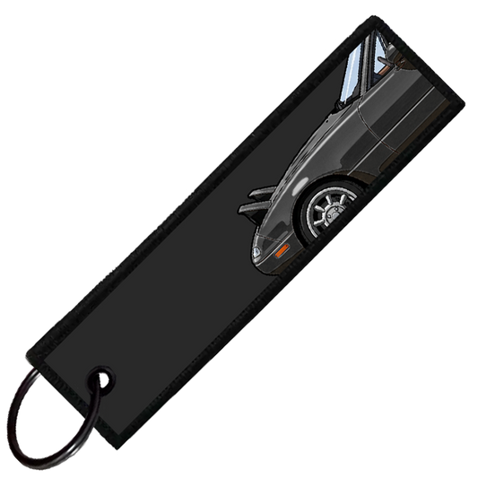 "BLACK MIATA SIDE PROFILE" CUSTOM KEY TAG