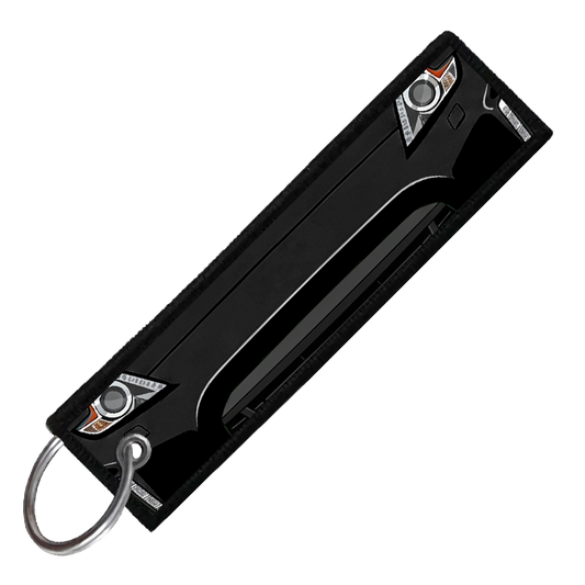 "BLACK 370Z PORTRAIT" CUSTOM KEY TAG