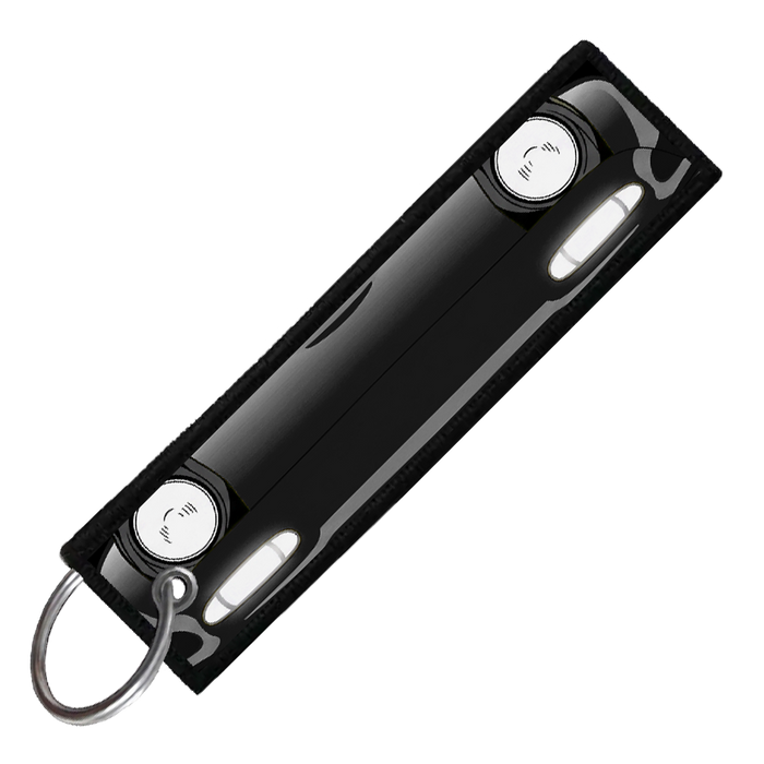 "BLACK MIATA PORTRAIT" CUSTOM KEY TAG