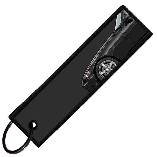 "BLACK S2000 SIDE PROFILE" CUSTOM KEY TAG