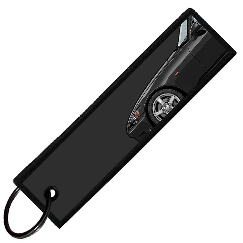 "BLACK S2000 SIDE PROFILE" CUSTOM KEY TAG