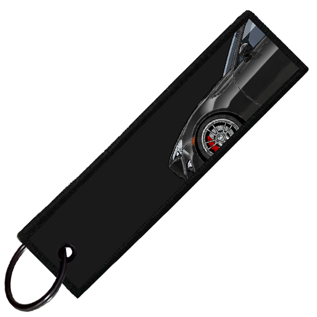 "BLACK BRZ/86/FRS SIDE PROFILE" CUSTOM KEY TAG