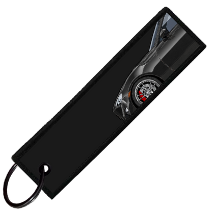 "BLACK BRZ/86/FRS SIDE PROFILE" CUSTOM KEY TAG