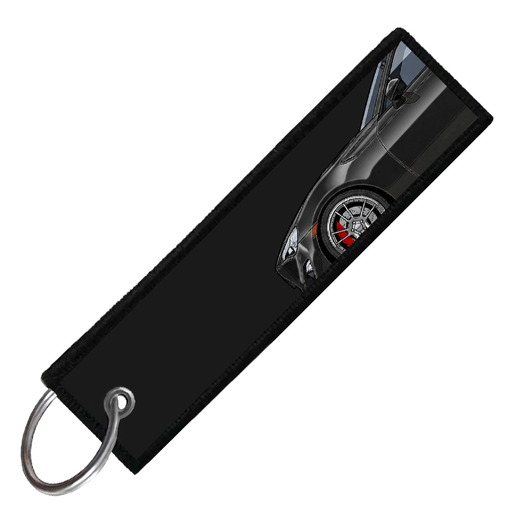 "BLACK BRZ/86/FRS SIDE PROFILE" CUSTOM KEY TAG