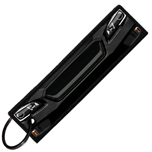 "BLACK WRX STI PORTRAIT" CUSTOM KEY TAG