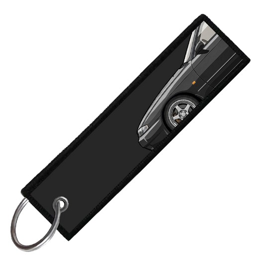 "BLACK R32 SIDE PROFILE" CUSTOM KEY TAG