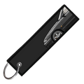 "BLACK R32 SIDE PROFILE" CUSTOM KEY TAG