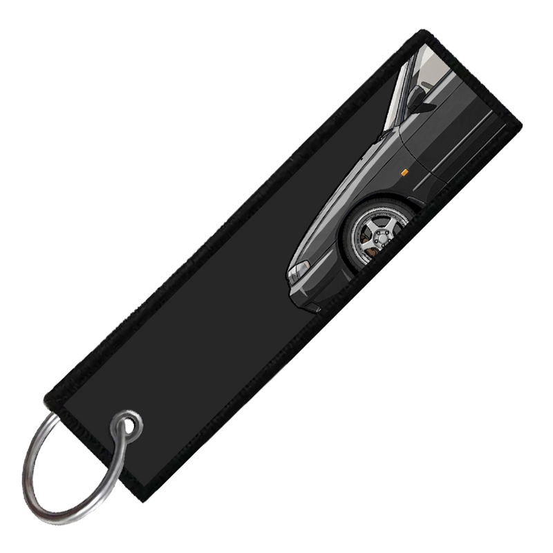 "BLACK R32 SIDE PROFILE" CUSTOM KEY TAG