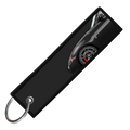 "BLACK 370Z SIDE PROFILE" CUSTOM KEY TAG