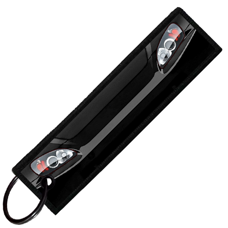 "BLACK S2000 PORTRAIT" CUSTOM KEY TAG