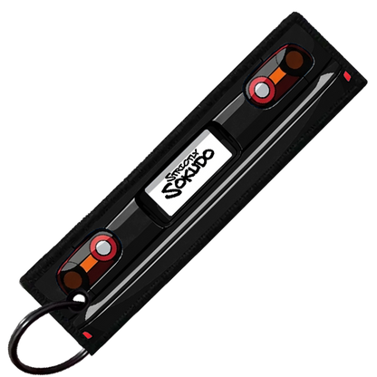 "BLACK MIATA PORTRAIT" CUSTOM KEY TAG