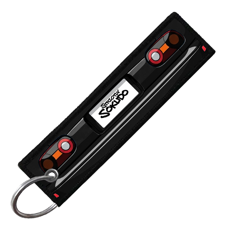 "BLACK MIATA PORTRAIT" CUSTOM KEY TAG