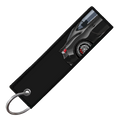 "BLACK BRZ/86/FRS SIDE PROFILE" CUSTOM KEY TAG