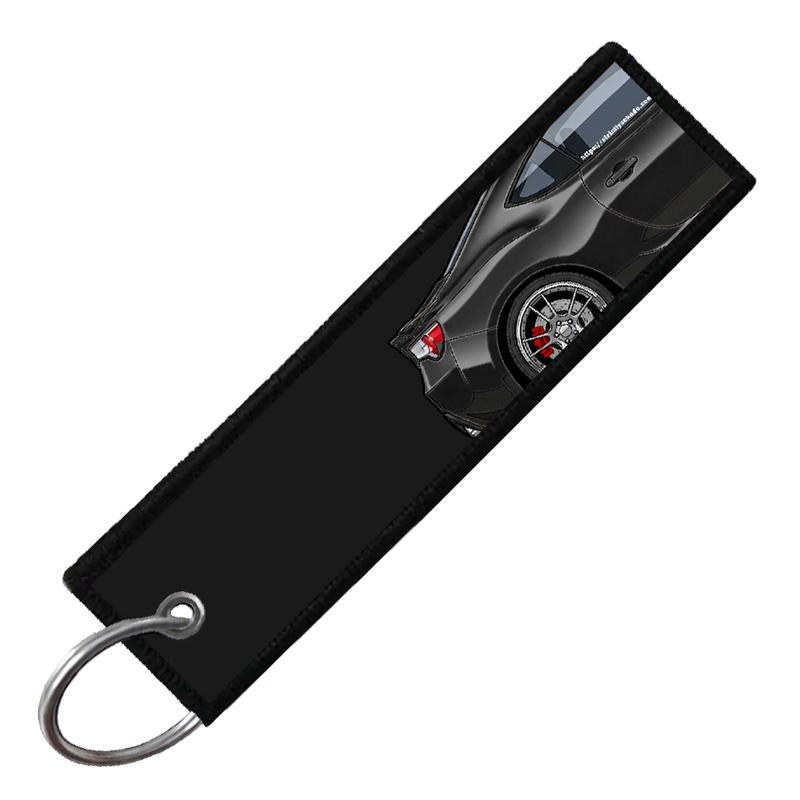 "BLACK BRZ/86/FRS SIDE PROFILE" CUSTOM KEY TAG