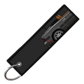 "BLACK MIATA SIDE PROFILE" CUSTOM KEY TAG
