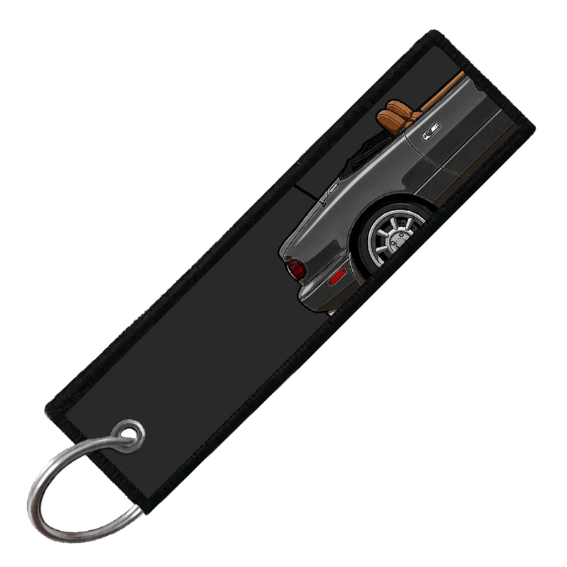 "BLACK MIATA SIDE PROFILE" CUSTOM KEY TAG