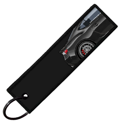 "BLACK BRZ/86/FRS SIDE PROFILE" CUSTOM KEY TAG