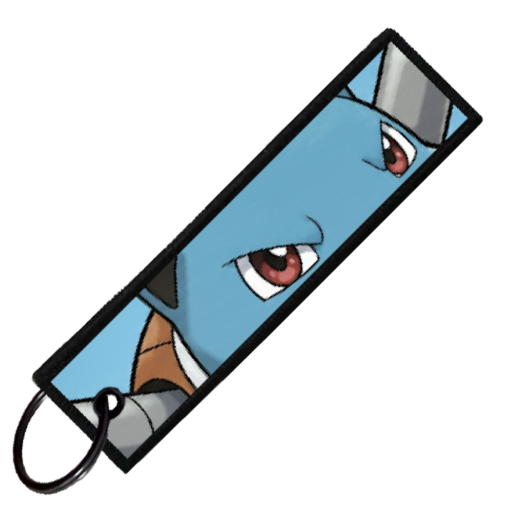 "BLASTOISE PORTRAITS" CUSTOM KEY TAG