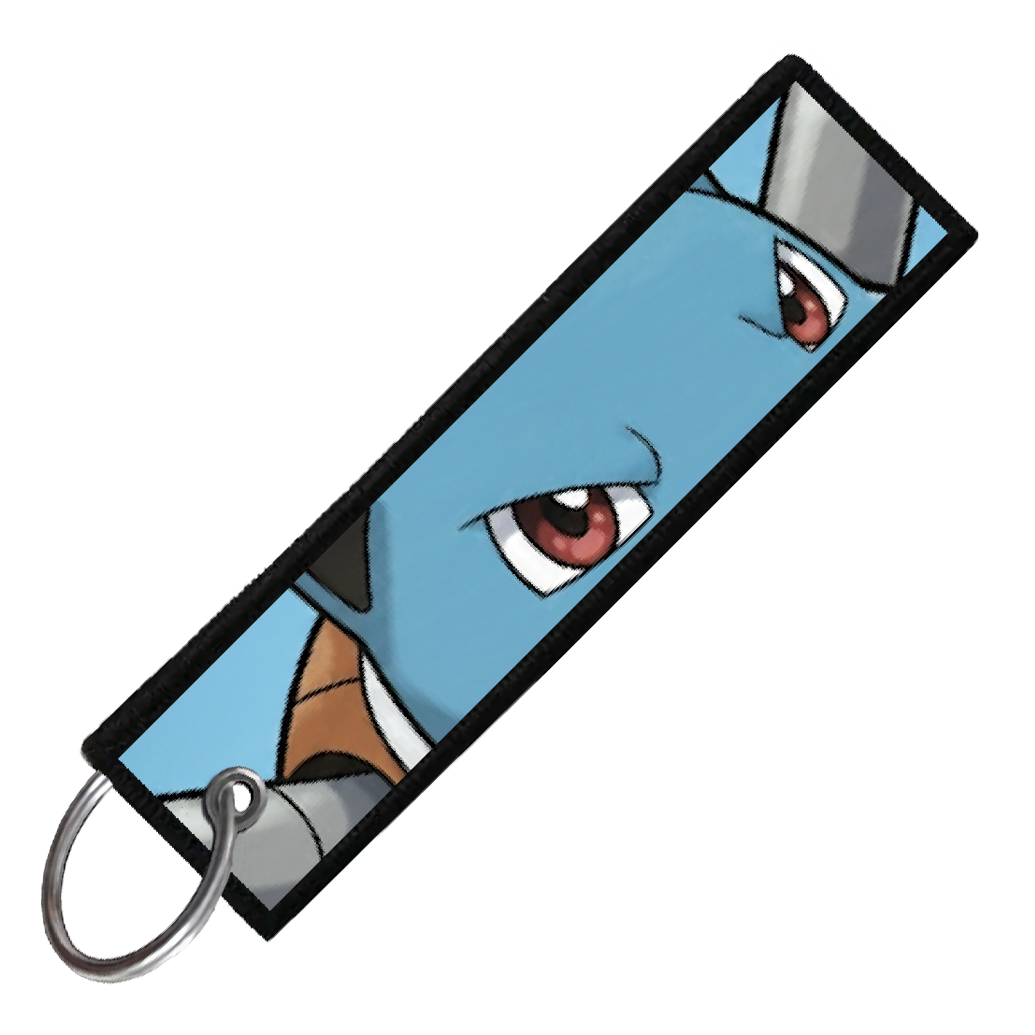 "BLASTOISE PORTRAITS" CUSTOM KEY TAG