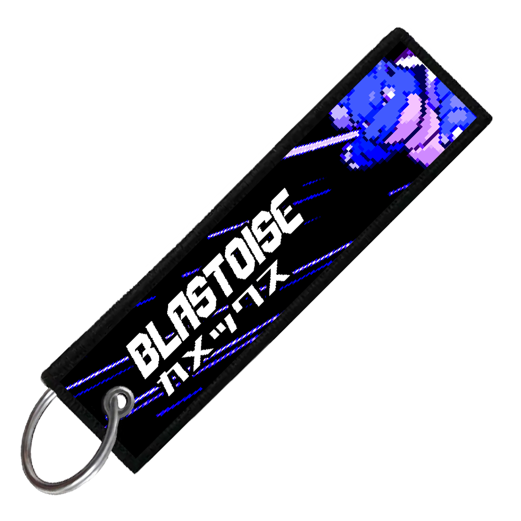 "JAPANESE BLASTOISE" CUSTOM KEY TAG