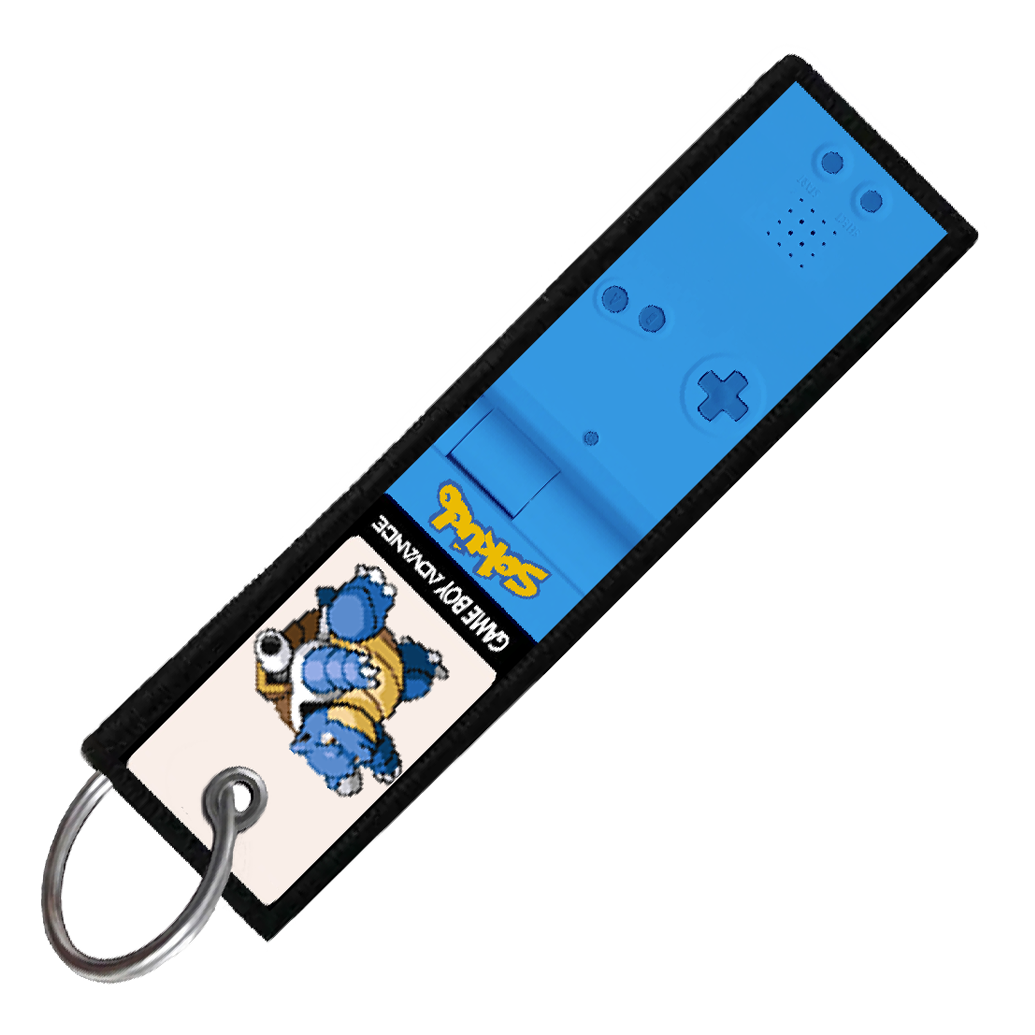 "BLASTOISE GAMEBOY" CUSTOM KEY TAG