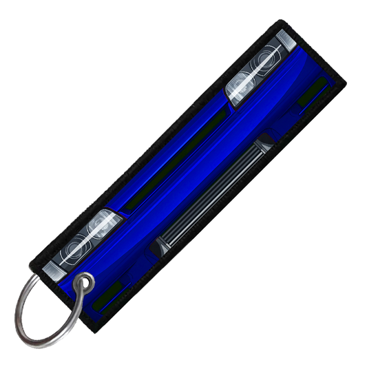 "BLUE R32 GTR PORTRAIT" CUSTOM KEY TAG