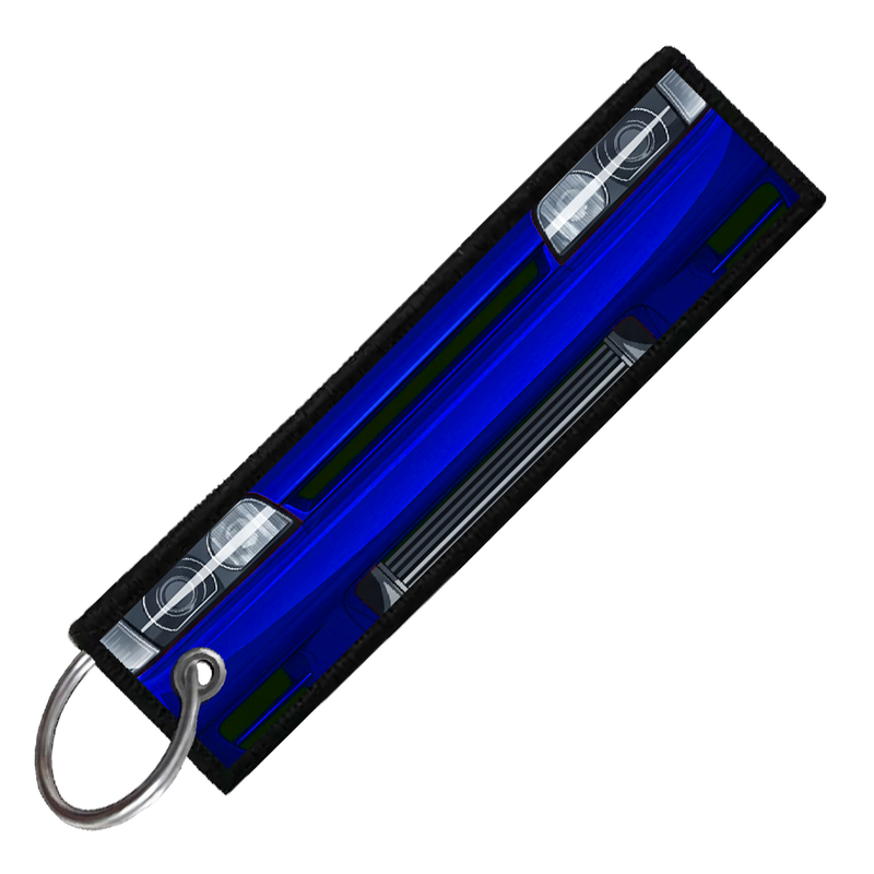 "BLUE R32 GTR PORTRAIT" CUSTOM KEY TAG