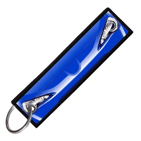 "BLUE BRZ/86/FRS PORTRAIT" CUSTOM KEY TAG