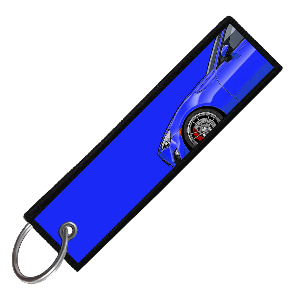"BLUE BRZ/86/FRS SIDE PROFILE" CUSTOM KEY TAG