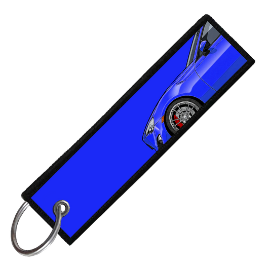 "BLUE BRZ/86/FRS SIDE PROFILE" CUSTOM KEY TAG