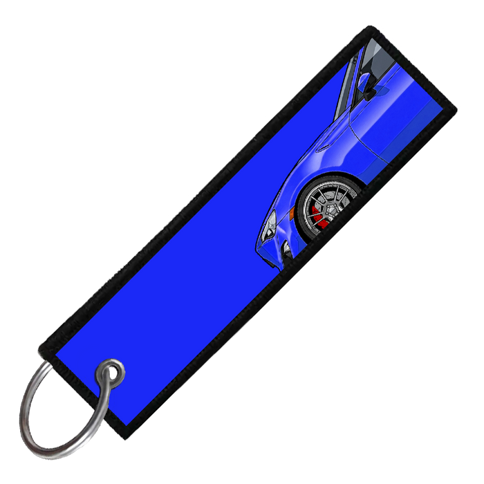 "BLUE BRZ/86/FRS SIDE PROFILE" CUSTOM KEY TAG