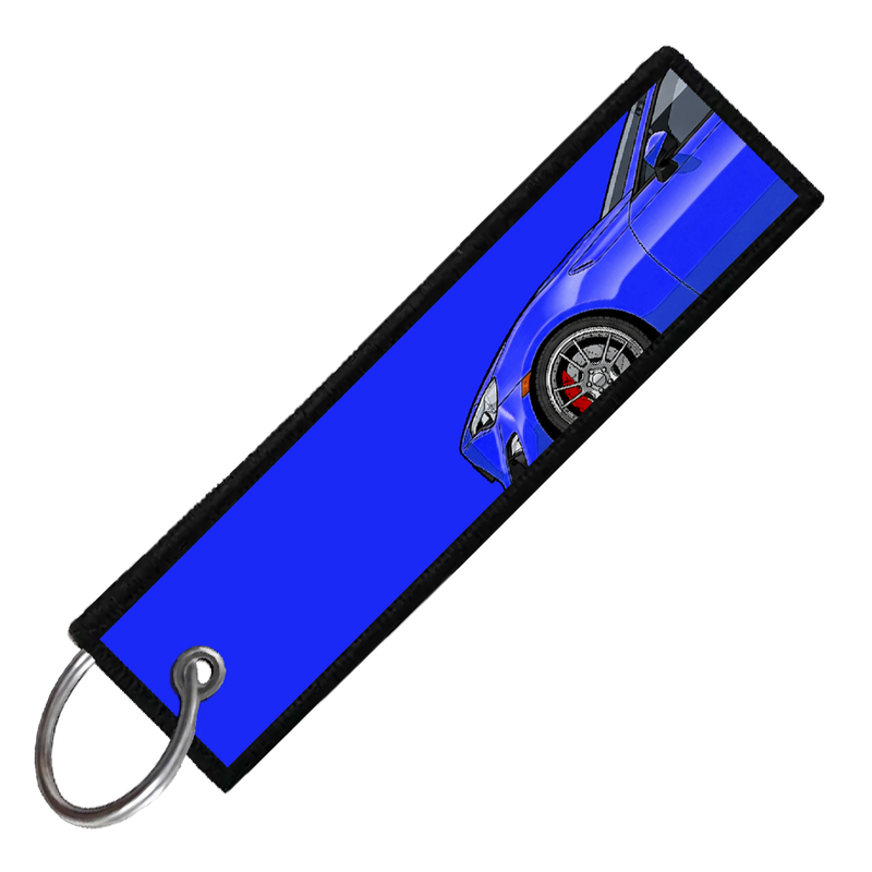 "BLUE BRZ/86/FRS SIDE PROFILE" CUSTOM KEY TAG