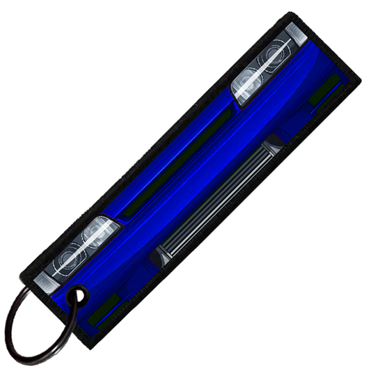 "BLUE R32 GTR PORTRAIT" CUSTOM KEY TAG
