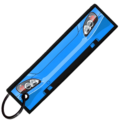 "BLUE S2000 PORTRAIT" CUSTOM KEY TAG