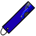 "BLUE WRX STI SIDE PROFILE" CUSTOM KEY TAG