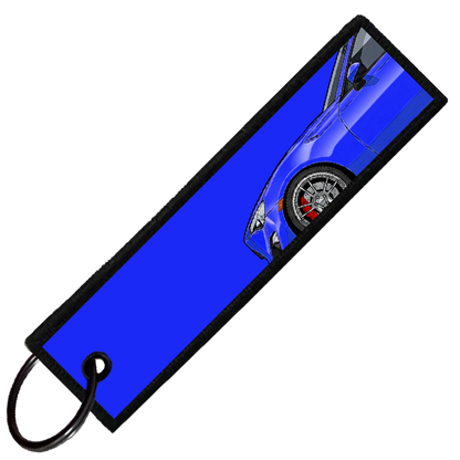 "BLUE BRZ/86/FRS SIDE PROFILE" CUSTOM KEY TAG
